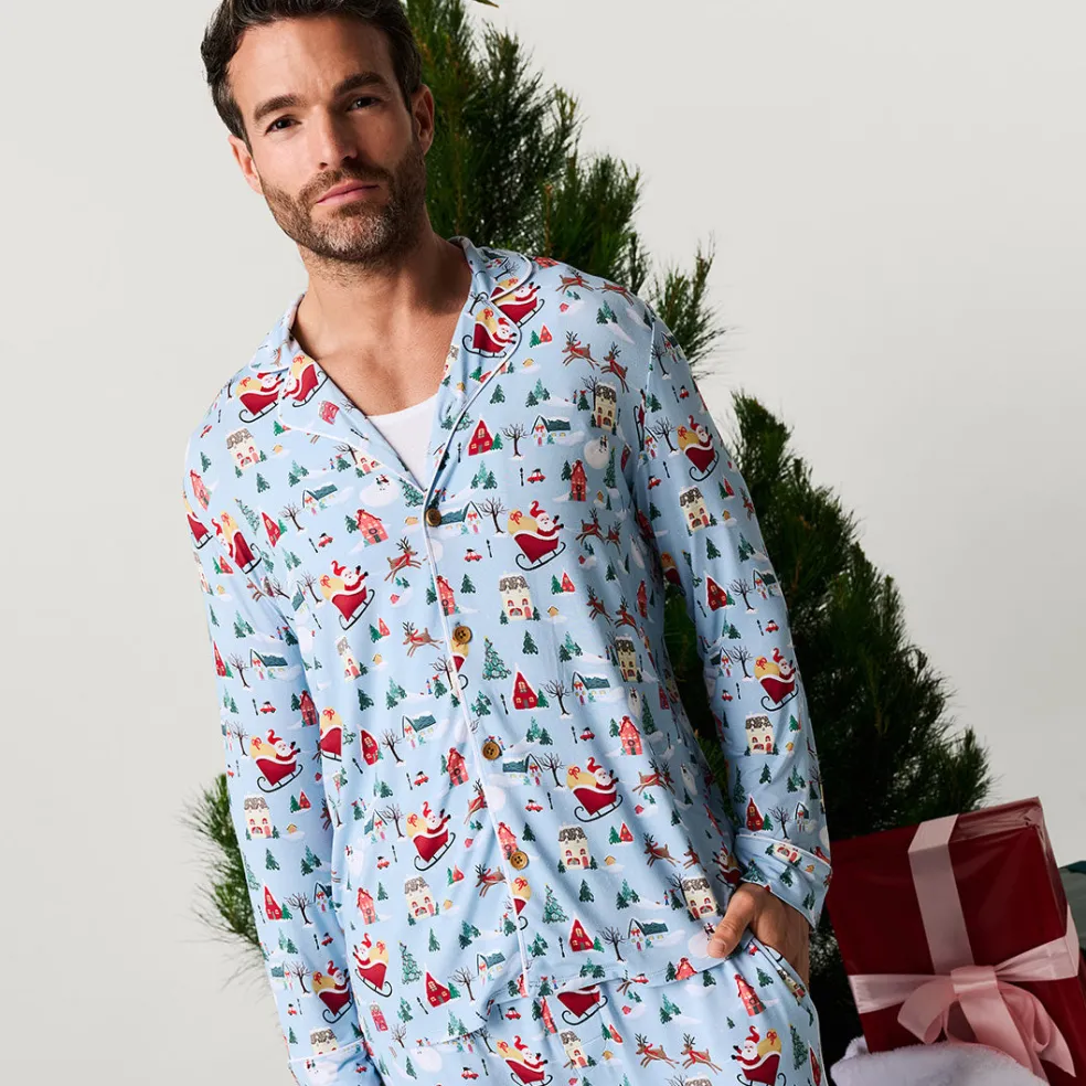 Men's Luxe Pajama Pant Set