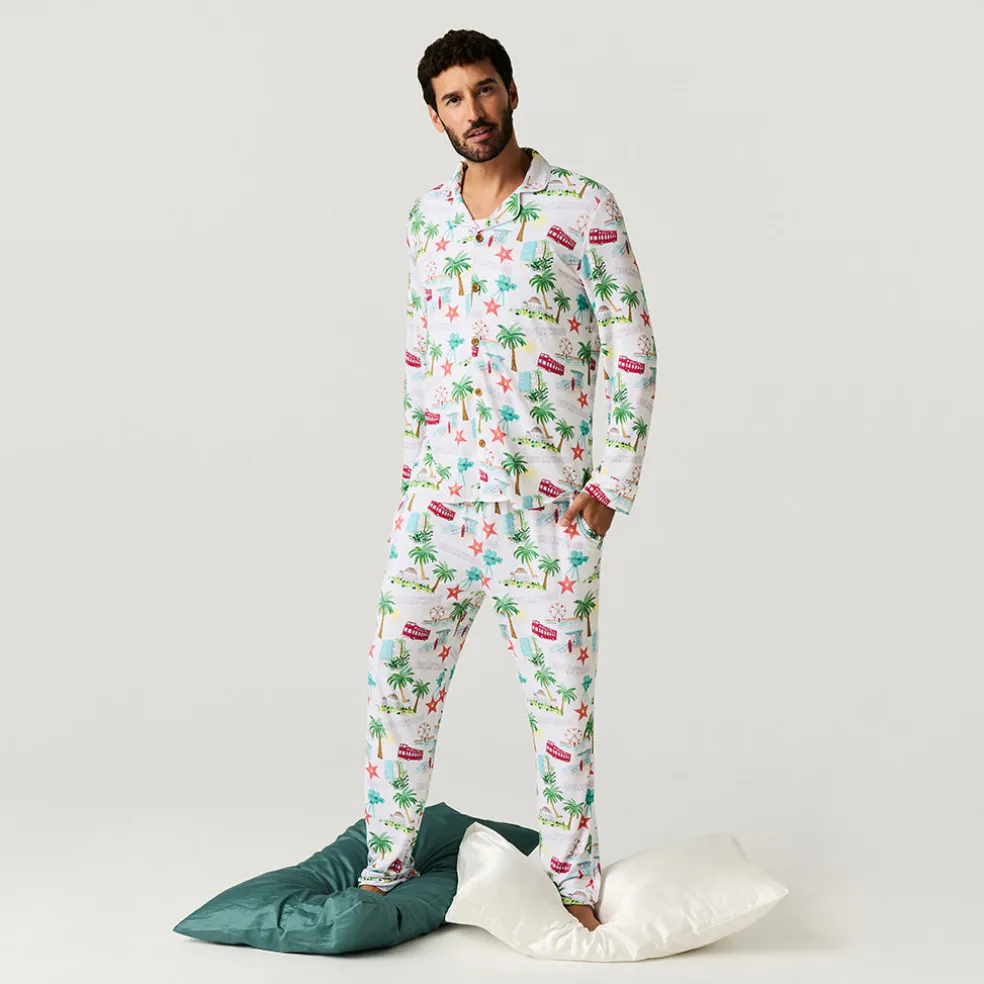 Men's Luxe Pajama Pant Set