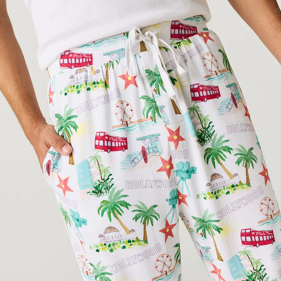Men's Luxe Pajama Pant Set