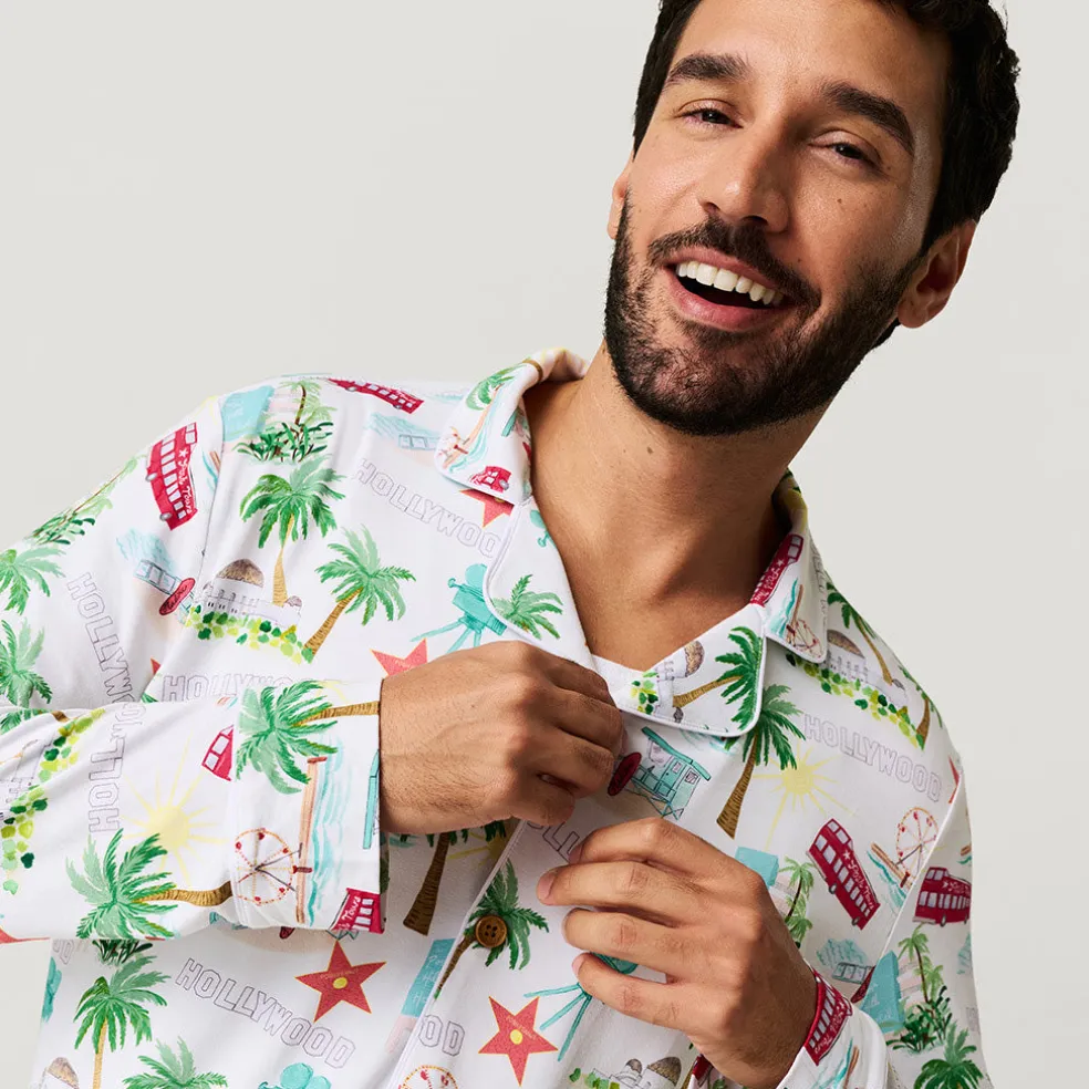 Men's Luxe Pajama Pant Set