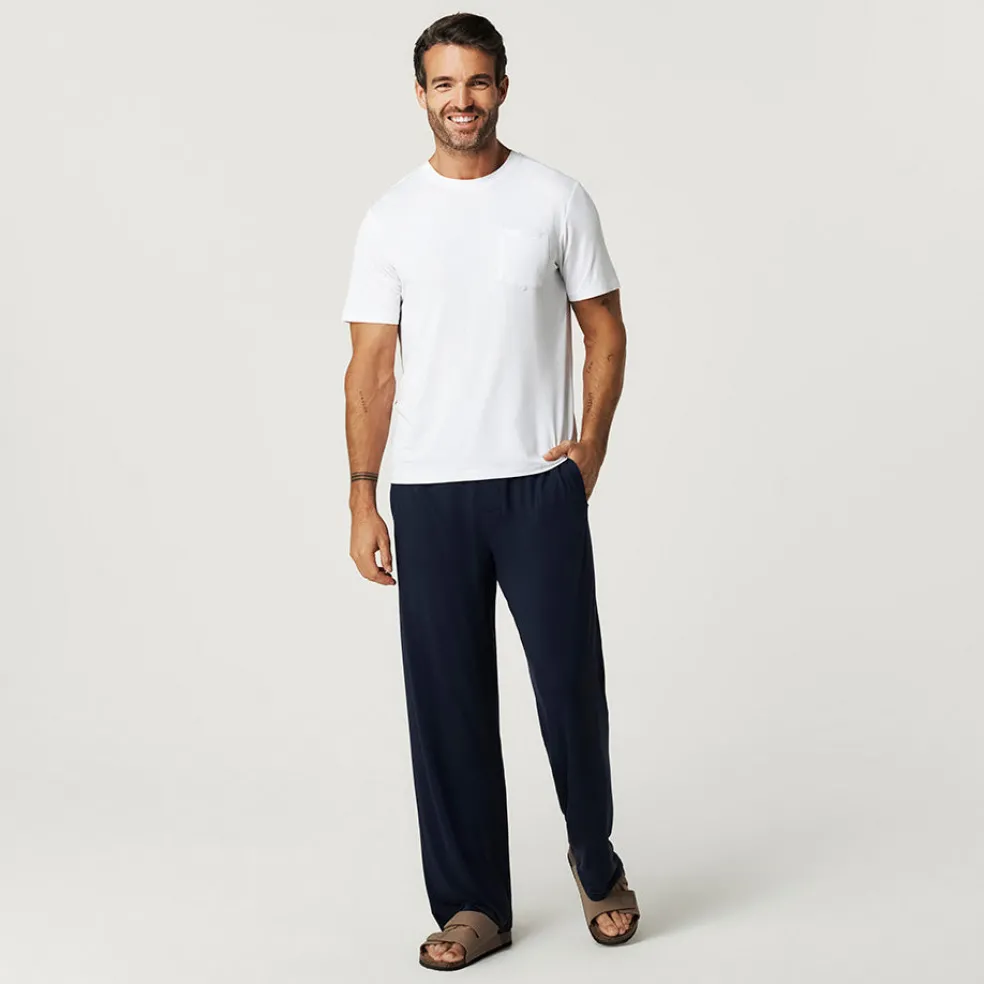Men's White Pocket Tee