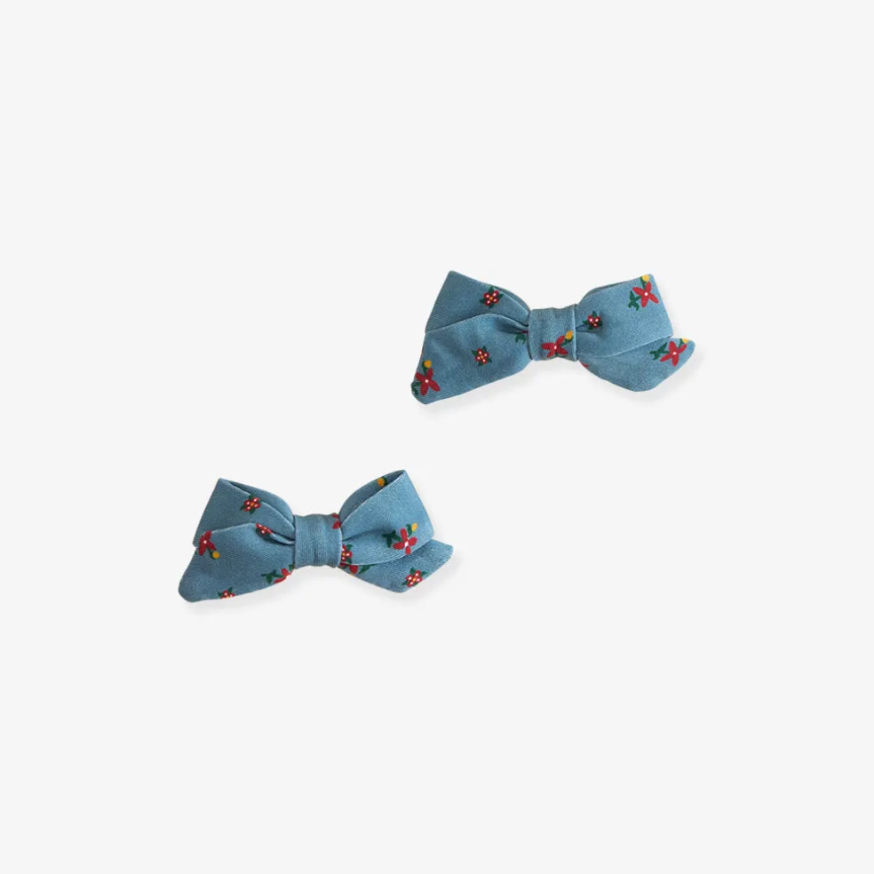 Mini Bow Hair Clips