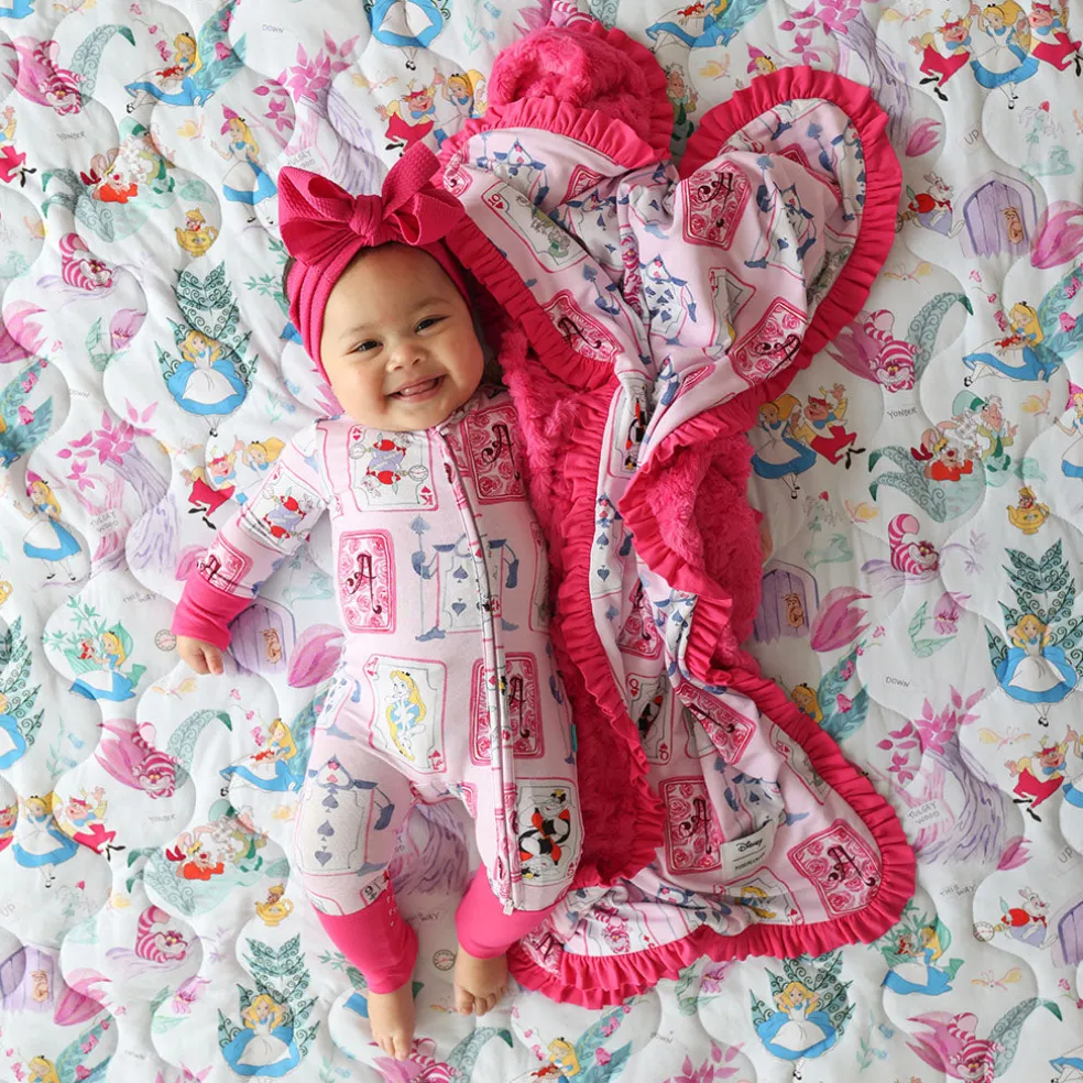 Minky Ruffled Luxette Patoo® Blanket