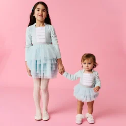 Nutcracker Velour Tulle Bodysuit Dress