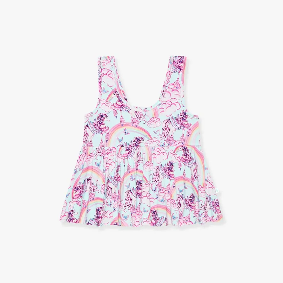 Peplum Bummie Set