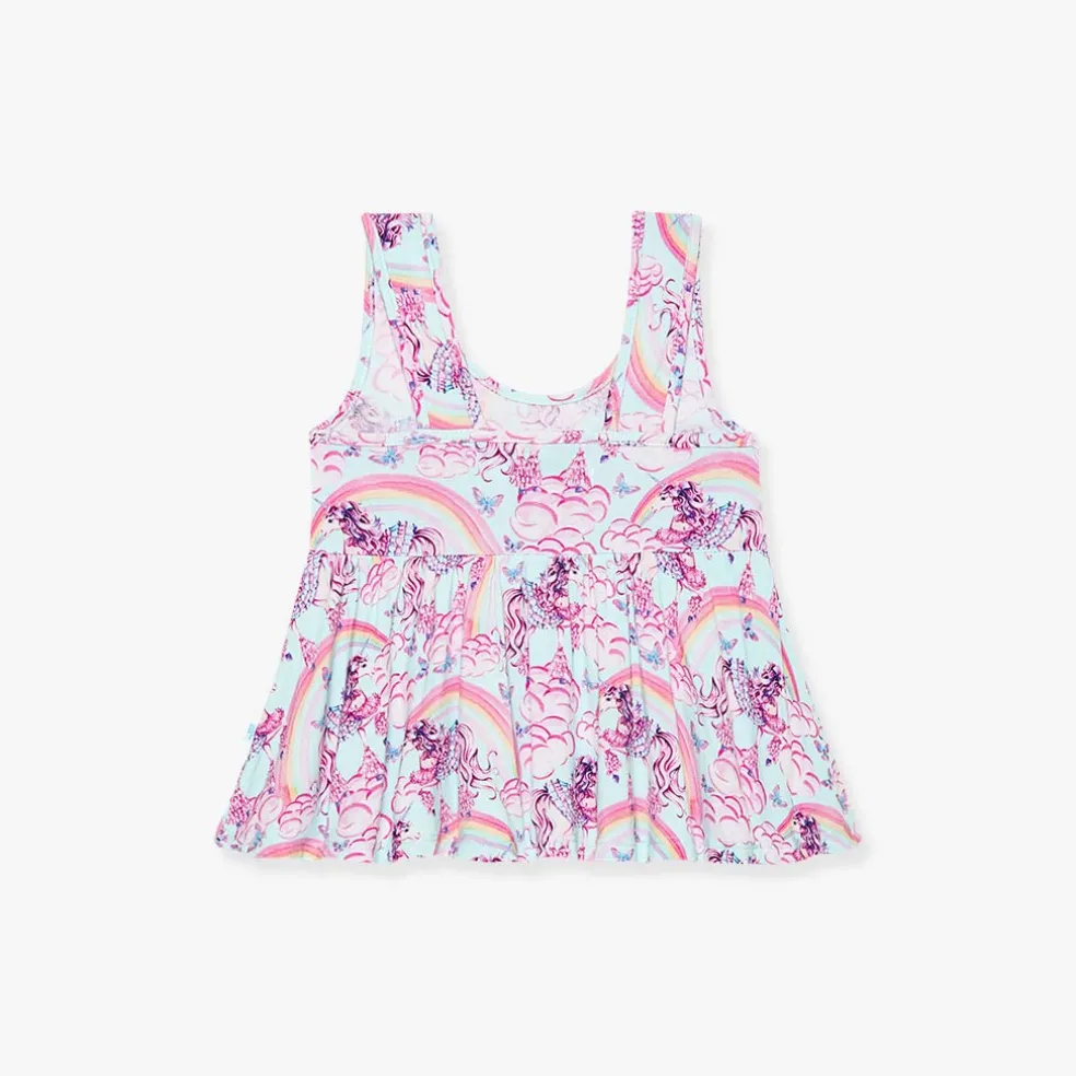 Peplum Bummie Set