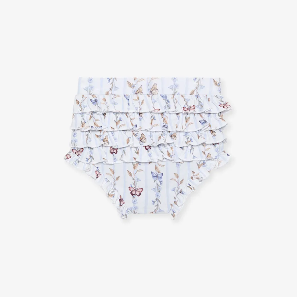 Peplum Ruffled Bummie Set