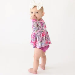 Peplum Ruffled Bummie Set