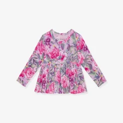 Peplum Ruffled Bummie Set