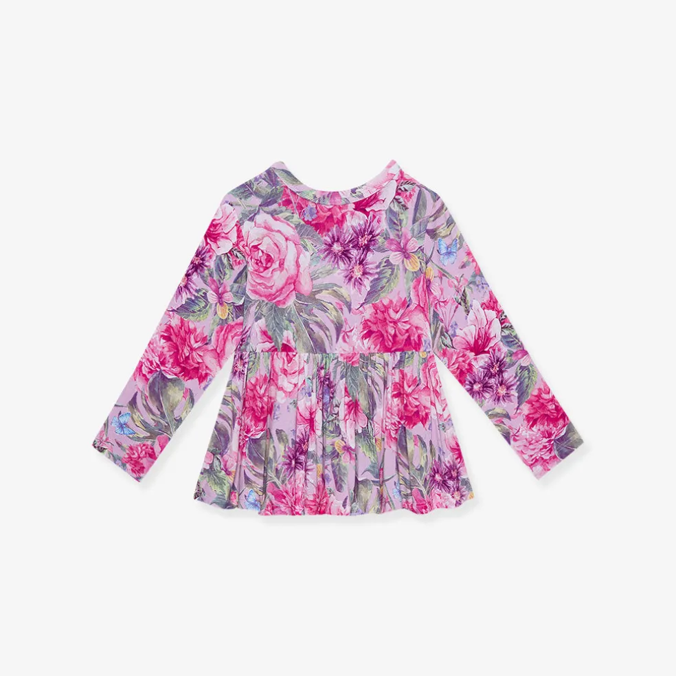 Peplum Ruffled Bummie Set