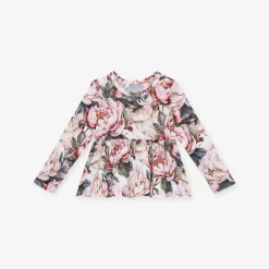 Peplum Ruffled Bummie Set