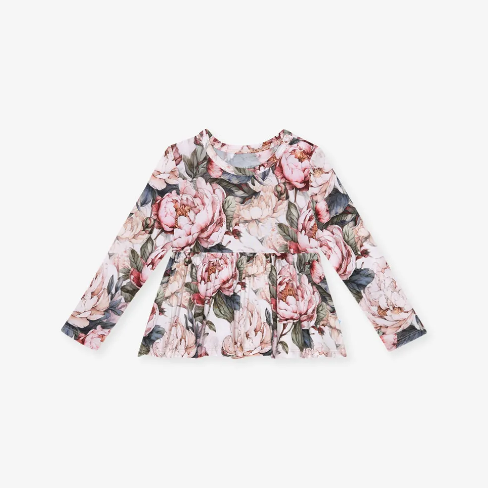 Peplum Ruffled Bummie Set