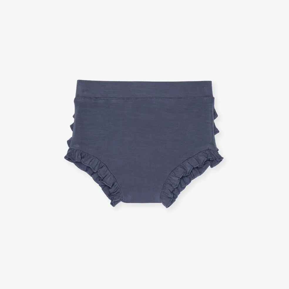 Peplum Ruffled Bummie Set