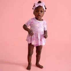 Peplum Ruffled Bummie Set