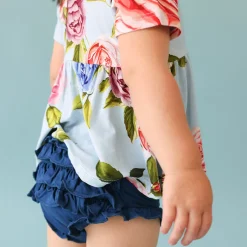 Peplum Ruffled Bummie Set