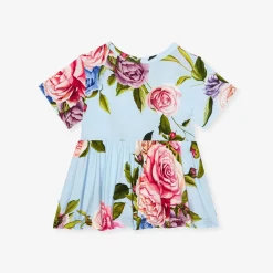 Peplum Ruffled Bummie Set