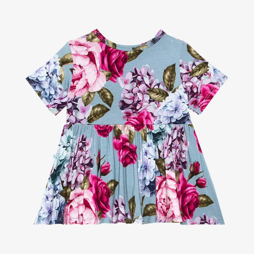 Peplum Ruffled Bummie Set