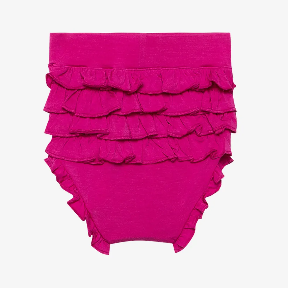 Peplum Ruffled Bummie Set