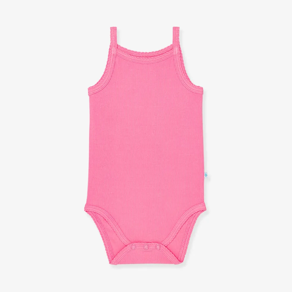 Premium Knit Rib Scallop Bodysuit