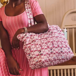 Quilted Tote Bag