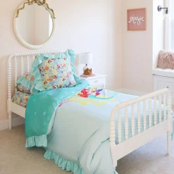 Reversible Ruffled Duvet Cover