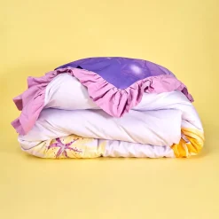 Reversible Ruffled Duvet Cover