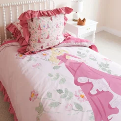 Reversible Ruffled Duvet Cover
