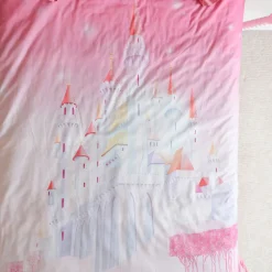 Reversible Ruffled Duvet Cover