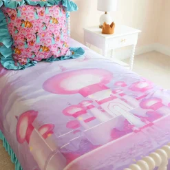 Reversible Ruffled Duvet Cover