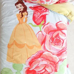 Reversible Ruffled Duvet Cover
