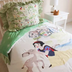Reversible Ruffled Duvet Cover
