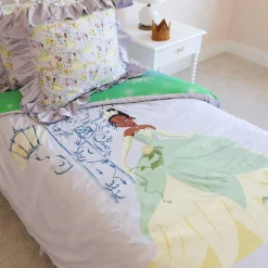 Reversible Ruffled Duvet Cover