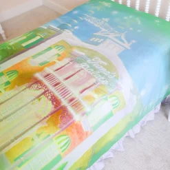 Reversible Ruffled Duvet Cover
