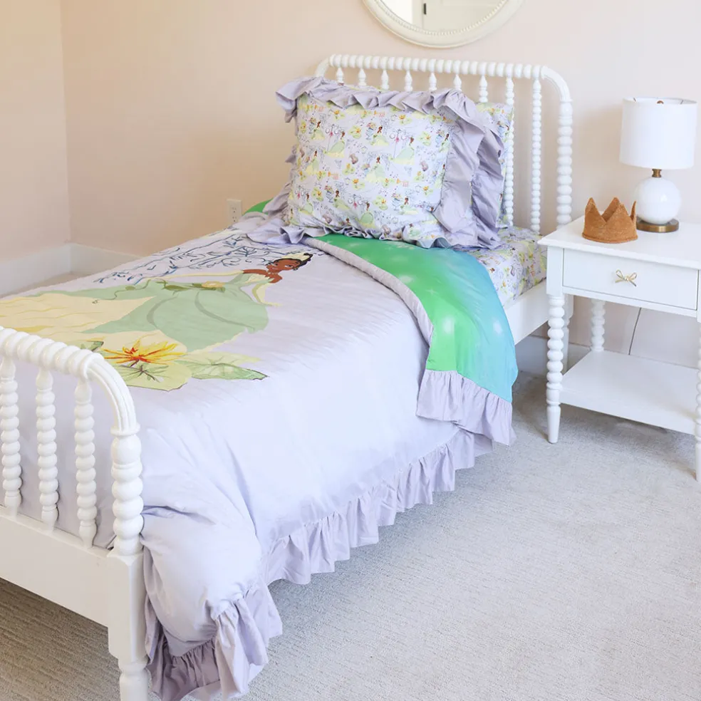 Reversible Ruffled Duvet Cover