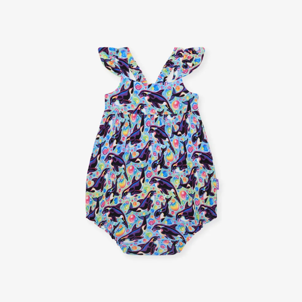 Ruffled Bubble Romper