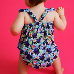 Ruffled Bubble Romper