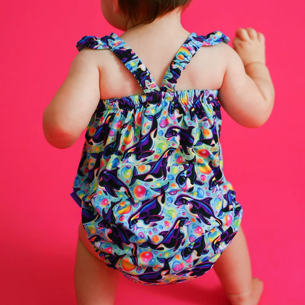 Ruffled Bubble Romper
