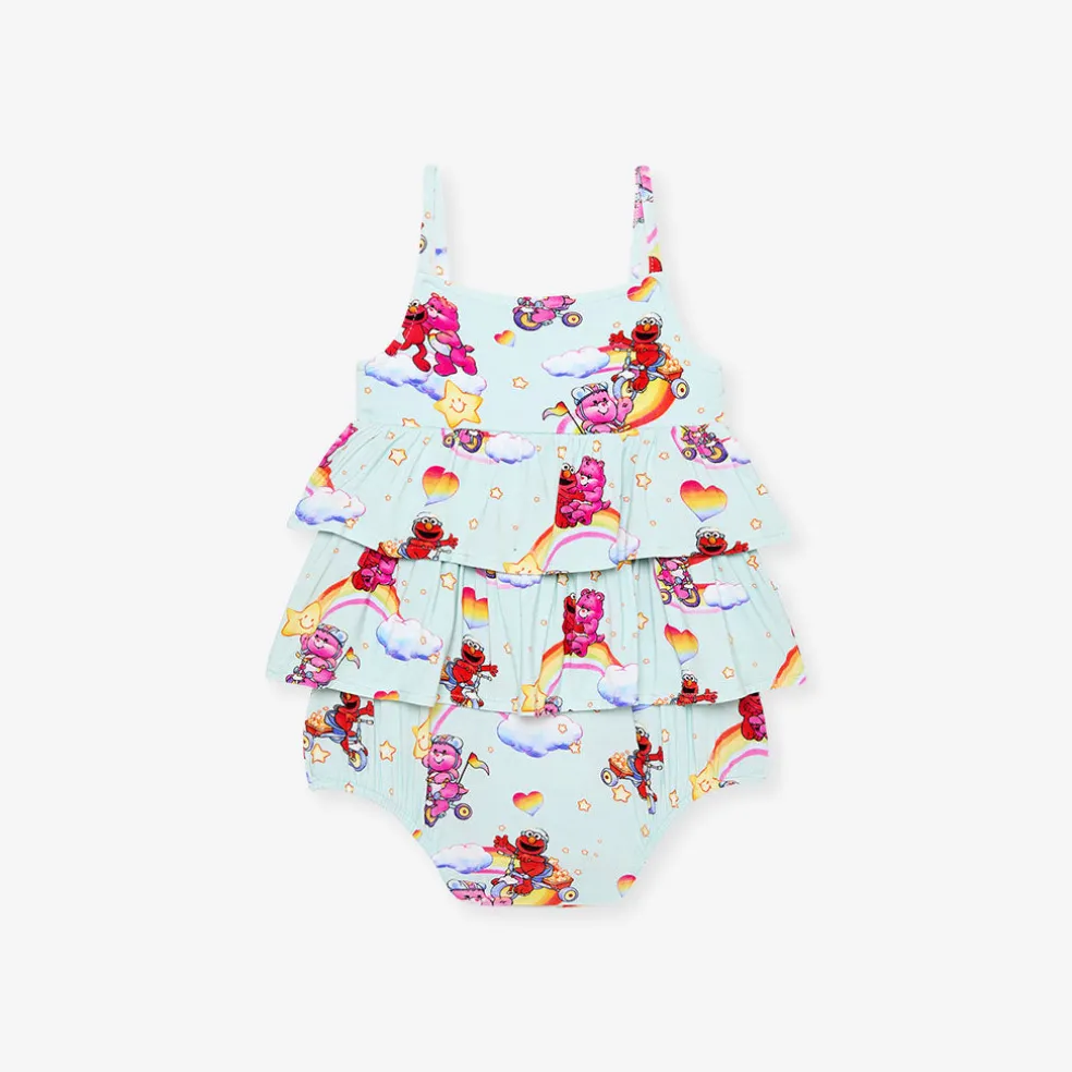 Ruffled Bubble Romper