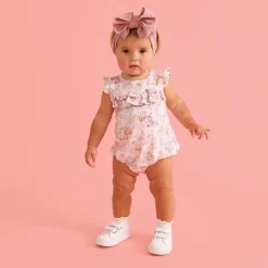 Ruffled Bubble Romper