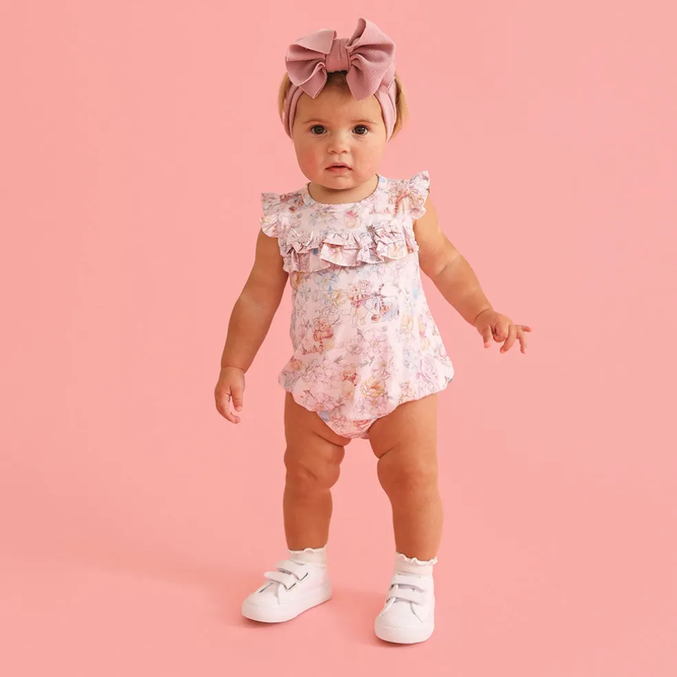 Ruffled Bubble Romper