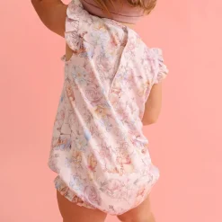 Ruffled Bubble Romper