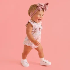 Ruffled Bubble Romper