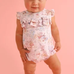 Ruffled Bubble Romper