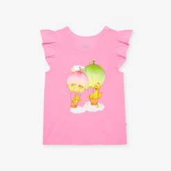 Ruffled Graphic Tee