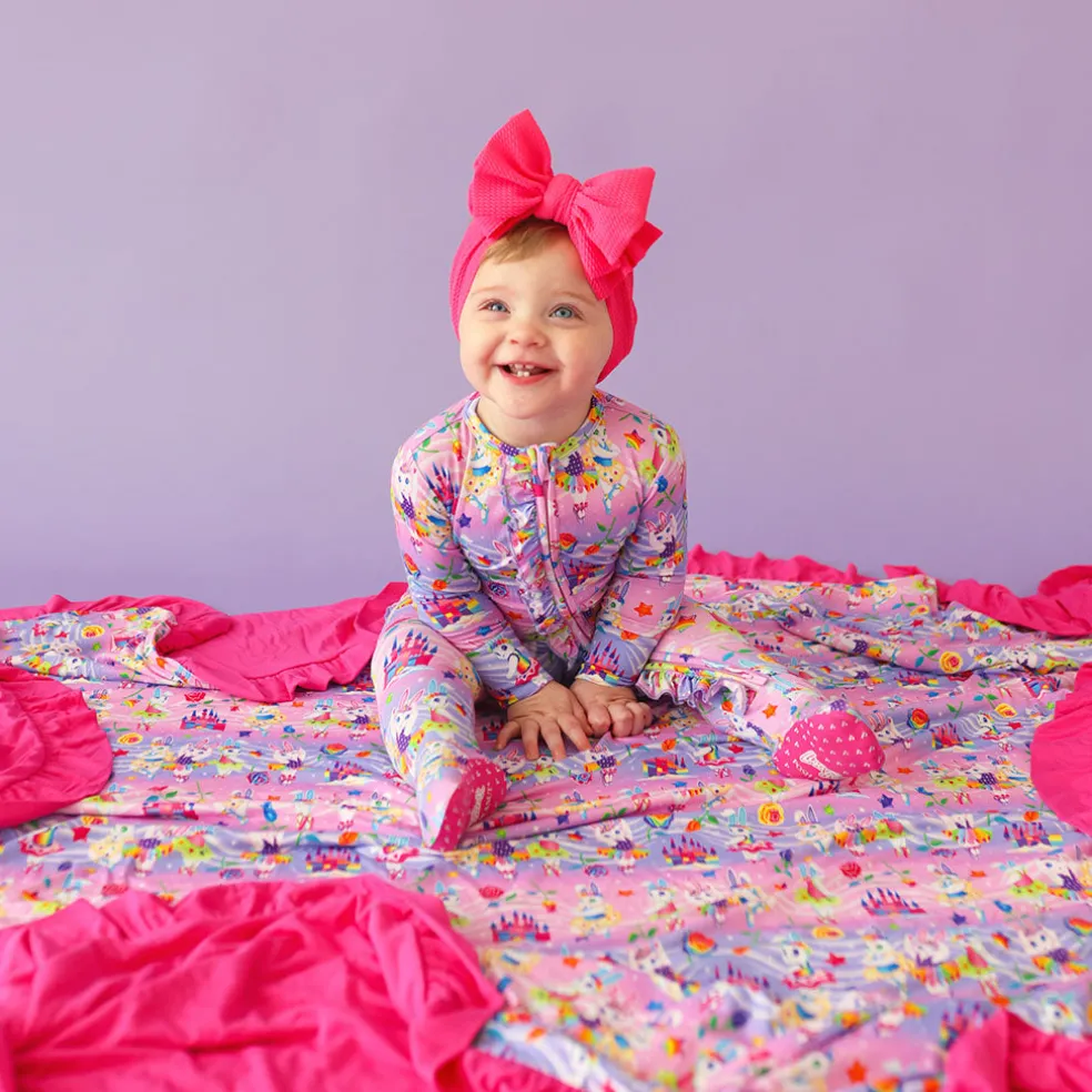 Ruffled Luxe Patoo® Blanket