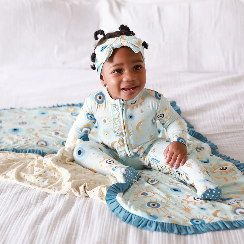 Ruffled Luxette Patoo® Blanket