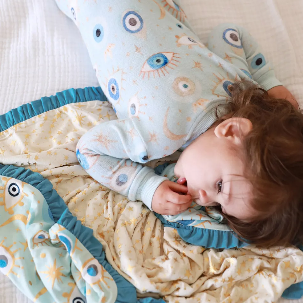 Ruffled Luxette Patoo® Blanket