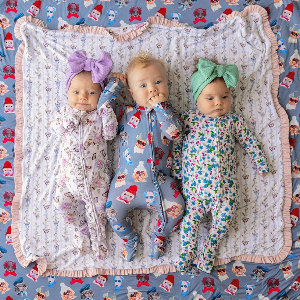 Ruffled Luxette Patoo® Blanket