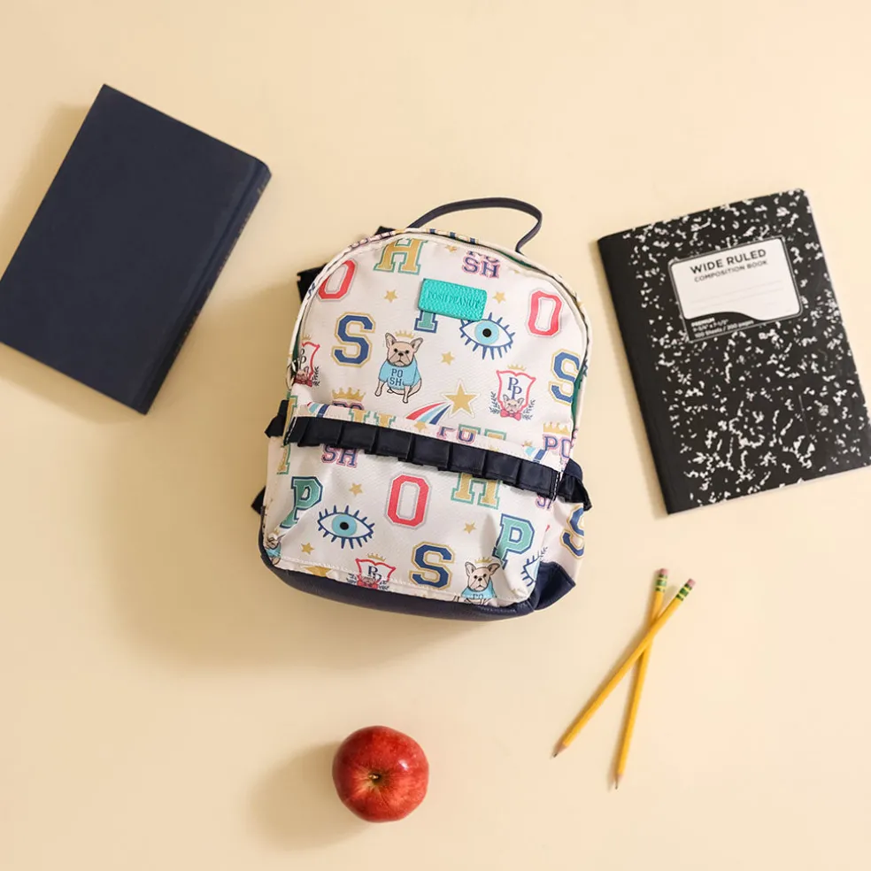 Ruffled Mini Backpack