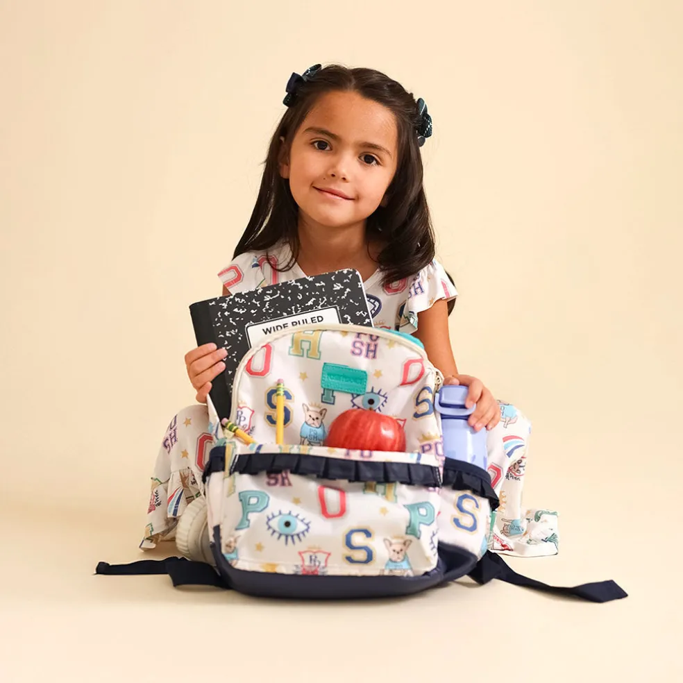 Ruffled Mini Backpack